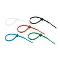 Купить Хомуты нейлон 2,5 х 80 мм (набор 25 шт.), разноцветные (1/10/1500) "REXANT"  07-0088-25