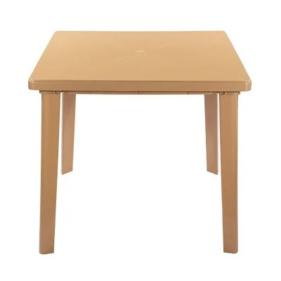 Купить Стол пласт. квадрат. 80*80*71 см (бежевый) (1) "Стандарт пластик"
