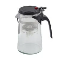 Купить Чайник завар. стекло "GUNG FU" 700 мл с кнопкой (1/24) "MALLONY"