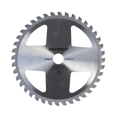 Купить Нож PATRIOT TBS-40 X для триммера (230х25.4 мм, 40 зубьев)