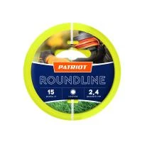 Купить Леска Roundline D 2,4 мм L 15 м (круглая, желтая)