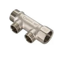 Купить Коллектор резьбовой 3/4Мх 3/4Fх 1/2Mх 2 выхода СТМ