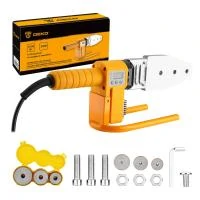 Купить Сварочный аппарат для пвх труб PPWM2100W LCD ADVANCED D 20-63 мм, 2,1 квт (1/8) "DEKO" 063-5257