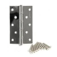 Купить Петля прямая 120х80х2,5 CR хром 2шт Avers