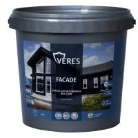 Купить Краска акриловая VERES фасадная Бежевая пудра 0,9л 270325