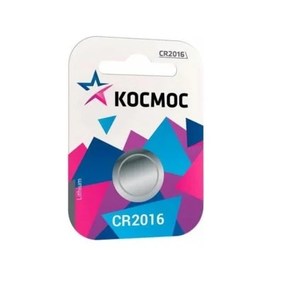 Купить Батарейка Космос CR2016 3V 1шт
