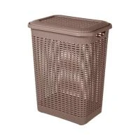 Купить Корзина для белья Econova 370х260х465мм 30л  коричн 232862