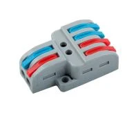 Купить Клемма разветвительная General 2х4(0,08-4мм) СМК с рычагом