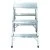 Купить Стремянка двухсторонняя  Alumet алюминевая 2х3ст 0,68м 26906