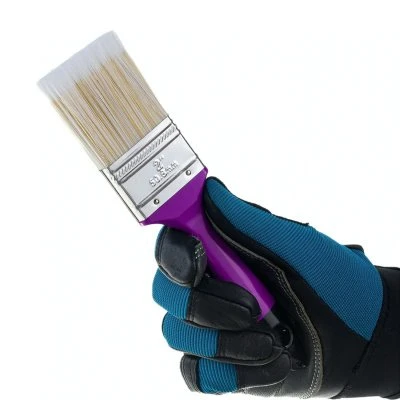 Купить Кисть плоская KRAFOR №2 искуств щетина пласт. ручка 50мм 49200