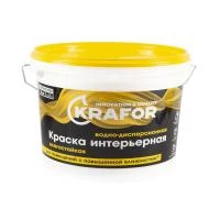 Краска В/Д Латекс Интер. Влагостойкая 3кг Крафор 26965