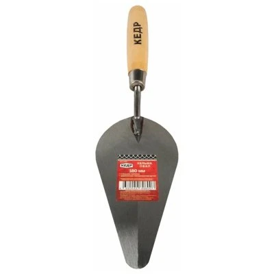 Купить Кельма КЕДР Овал стальная, дерев ручка 180мм  26246