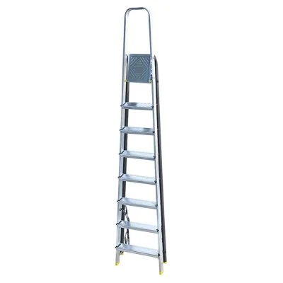 Купить Стремянка комбинированная 8 ступеней (1) "Алюмет"