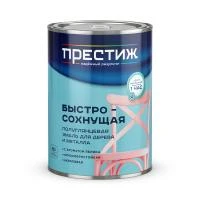 Эмаль для мет. и дерев.ПРЕСТИЖ Акриловая п/глянец  0,9кг Голубая 24546