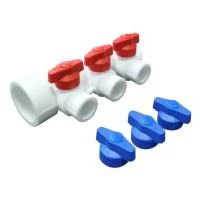 Купить РР Коллектор 40х20 3-х выход KALDE с заглушк