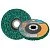 Купить Круг зачистной 125мм MOS полимерный зеленый 39636М 