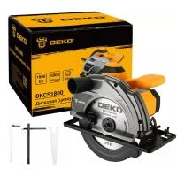 Купить Пила циркулярная (дисковая) DKCS1800 (1/4) "DEKO" 063-4191
