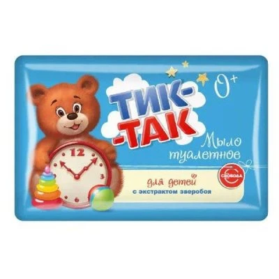 Купить Мыло туалетное детское Тик-Так  150гр