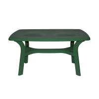 Купить Стол пласт. прямоуг. "Премиум" 140*85*72,8 см (темно-зеленый) (1) "Стандарт пластик"