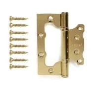 Купить Петля накладная Апекс 100х75-B2-Steel-G 2шт золото