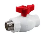 Купить РР Кран шаровый 20х1/2 НР бабочка 07230