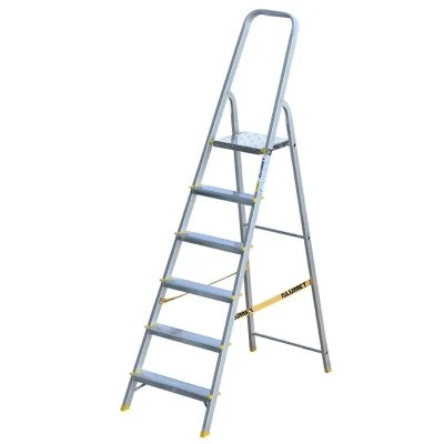 Купить Стремянка  алюминиевая 6 ступеней анодиров. покрытие (1) "Алюмет"