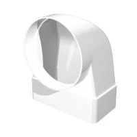 Купить Соединитель 90 плоского канала с круглым 60х120мм/D100 612СК10ФП