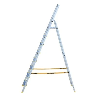 Купить Стремянка  алюминиевая 8 ступеней анодиров. покрытие (1) "Алюмет"