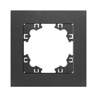 Купить Рамка UNIVersal Афина СУ 1-я графит А0053