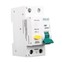Купить Дифференциальный автоматический выключатель DEKraft 2P(1P+N)C10 30мА 6кА