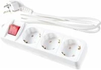 Купить Удлинитель СОЮЗ Евро с/з 3гн 3м с выкл