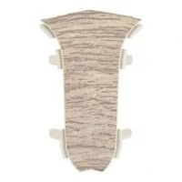 Купить Угол внутренний д/плинтуса 5815 ПВХ 58мм пара