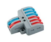 Купить Клемма разветвительная General 2х6(0,08-4мм) СМК с рычагом