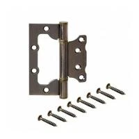 Купить Петля накладная Апекс 100х75-B2-Steel-АВ 2шт бронза