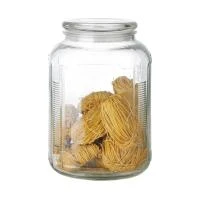 Купить Банка для сыпучих продуктов "ARIA" 3,3 л с крышкой, стекло (1/12) "MALLONY"