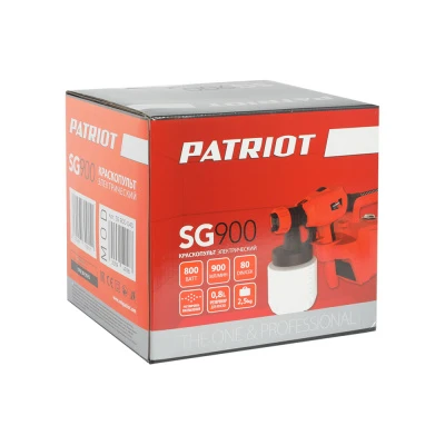Купить Краскопульт электрический PATRIOT SG 900 HVLP