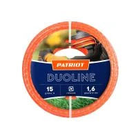 Купить Леска Duoline D 1,6 мм L 15 м (скрученный квадрат, двухцветная) Купить Леска Duoline D 1,6 мм L 15 м (скрученный квадрат, двухцветная)