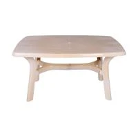 Купить Стол пласт. прямоуг. "Премиум" лессир 140*85*72,8 см (самшит) (1) "Стандарт пластик"