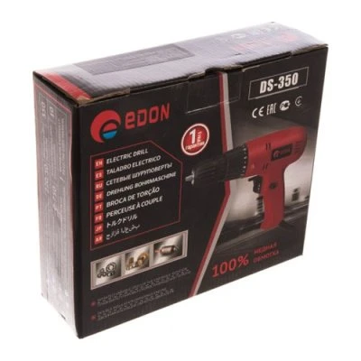 Купить Дрель-шуруповерт электрическая Edon DS-350