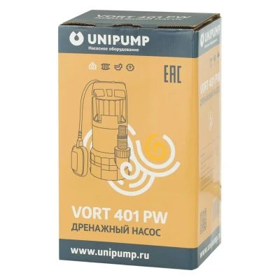 Купить Насос погружной UNIPUMP VORT401 PW дренажный