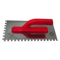 Купить Гладилка зубчатая КЕДР нерж сталь 130х270мм  зуб 4х4мм  208828