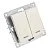 Купить Выключатель UNIVersal Афина СУ 2 клавишный сл.кость А0123-1