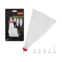 Купить Мешок кондитерский "ORNAMENTO" с 6 насадками (1/12/48) "MALLONY"