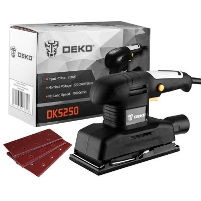 Купить Шлифмашина вибрационная DKS250 (1/10) "DEKO" 063-4199