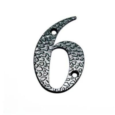 Купить Цифра 6 черная