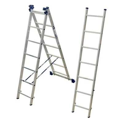 Купить Лестница-стремянка 3 секции по  7 ступеней (1) "Алюмет"