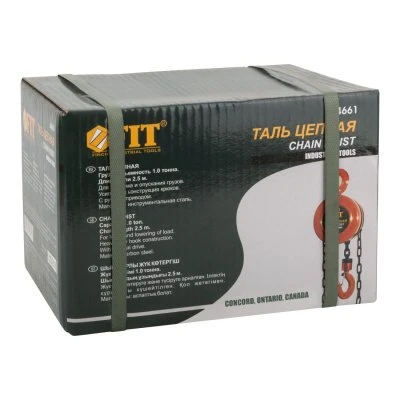 Купить Таль цепная с ручн.приводом 1т FIT 64661