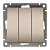 Купить Выключатель UNIVersal Афина СУ 3 клавишный шампань А0043