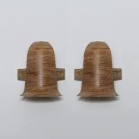 Купить Угол наружный д/плинтуса 5807 ПВХ 58мм пара