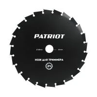 Купить Нож PATRIOT TBM-24 для триммера (255х25.4 мм, 24 зубца)